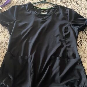 Black Woman’s matching scrub set